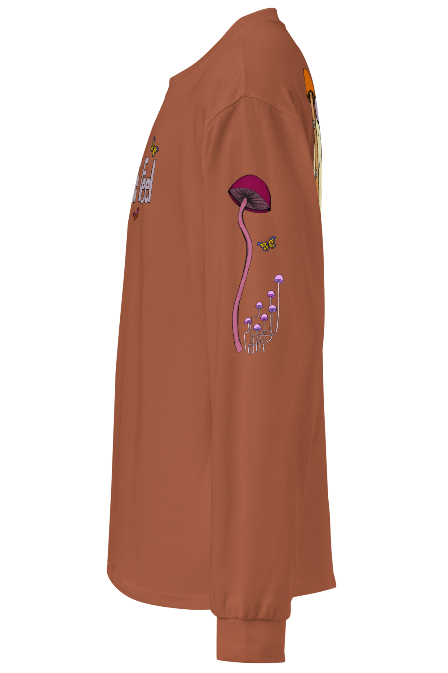 Mushroom To Grow Oversized Long Sleeve