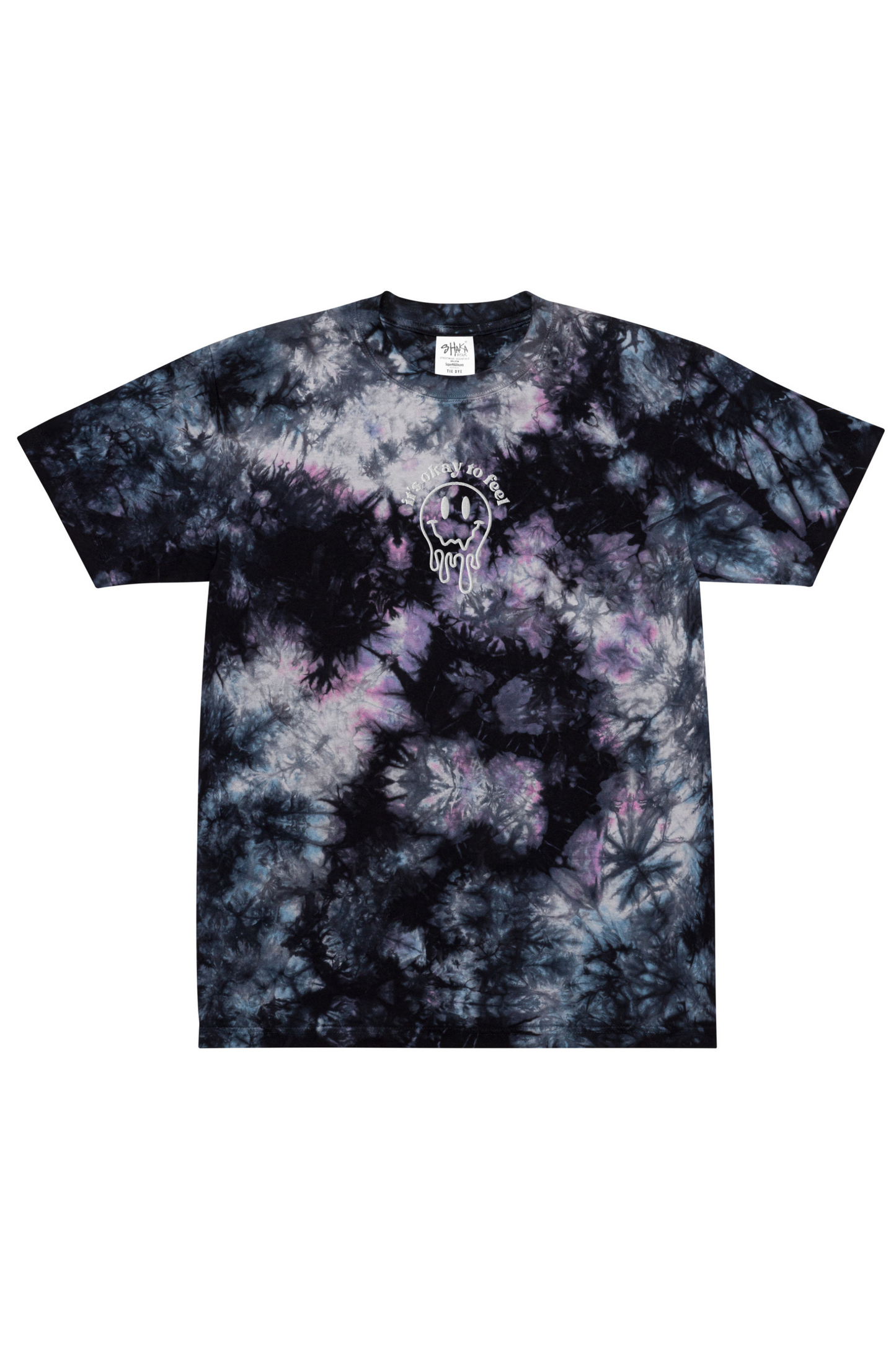 Drippy Smiles Tie Dye Festival Tee