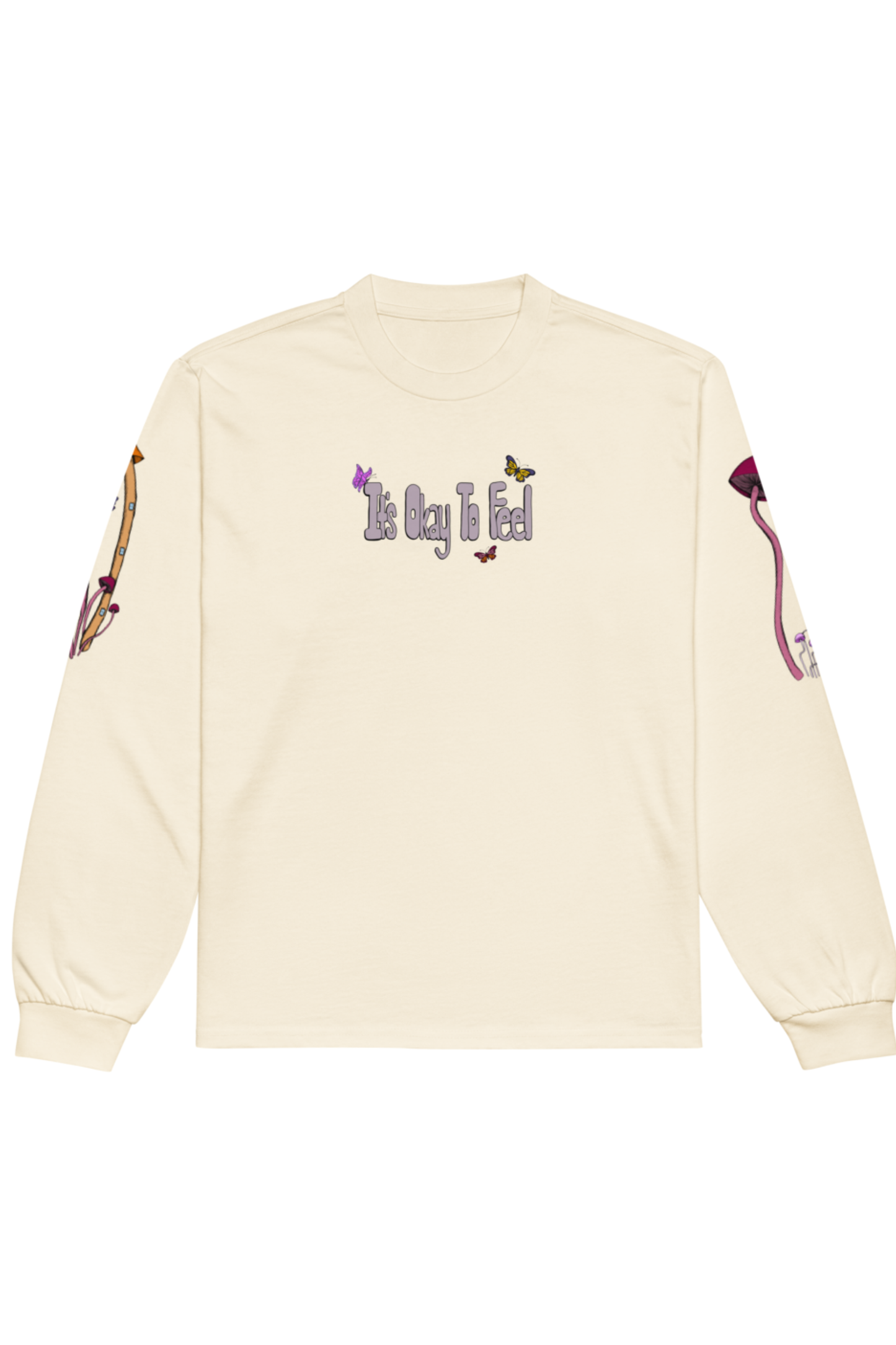 Mushroom To Grow Oversized Long Sleeve
