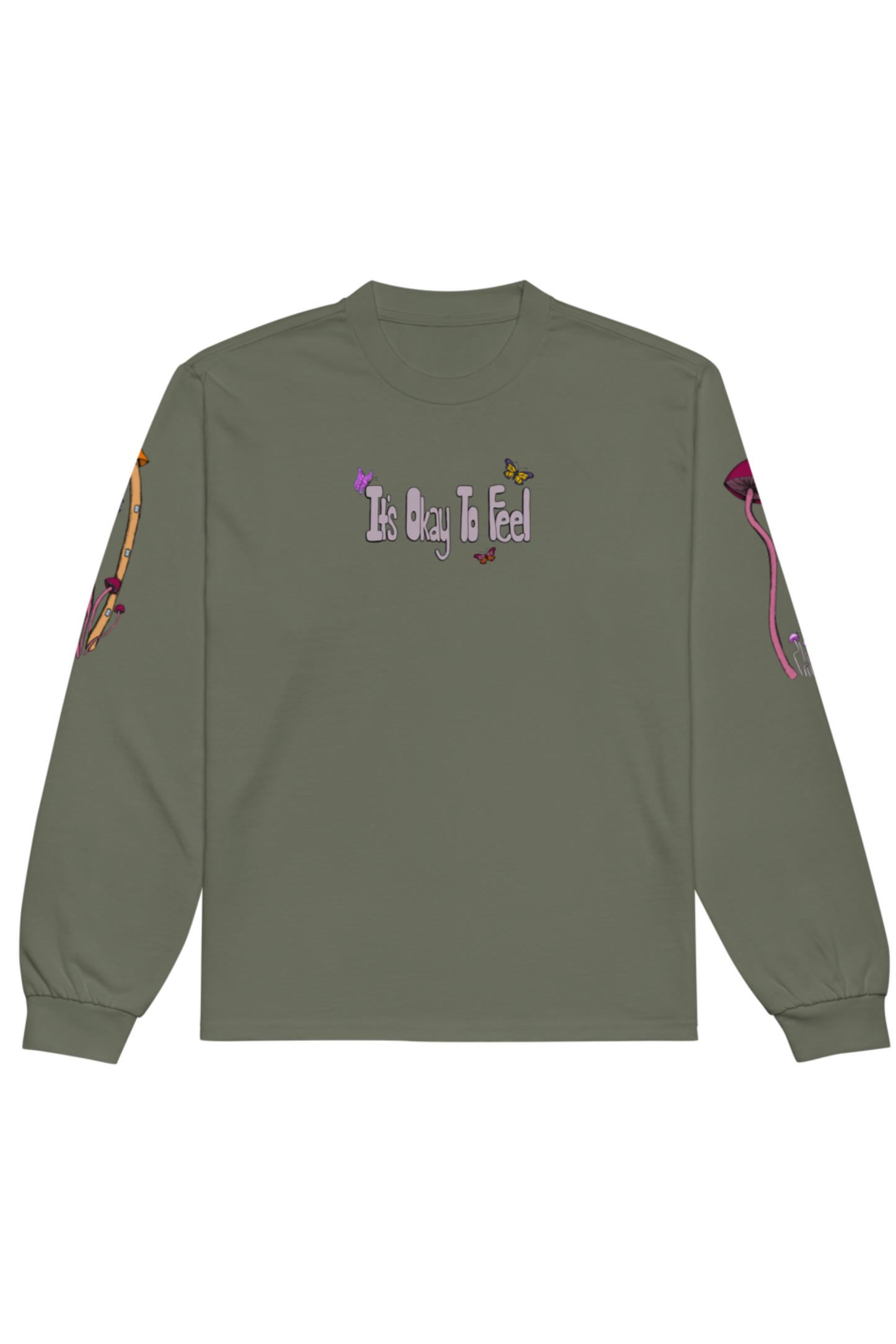 Mushroom To Grow Oversized Long Sleeve