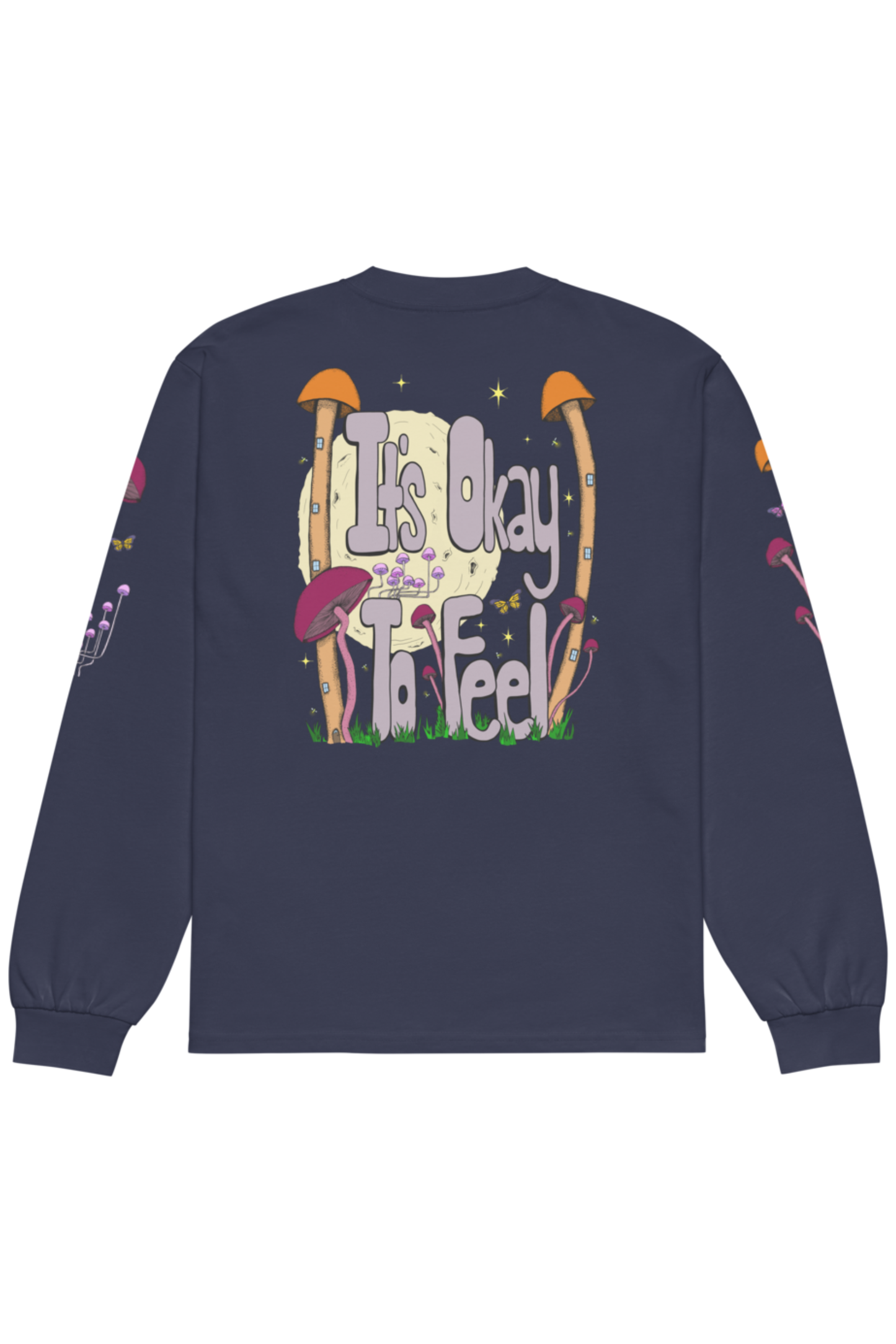 Mushroom To Grow Oversized Long Sleeve