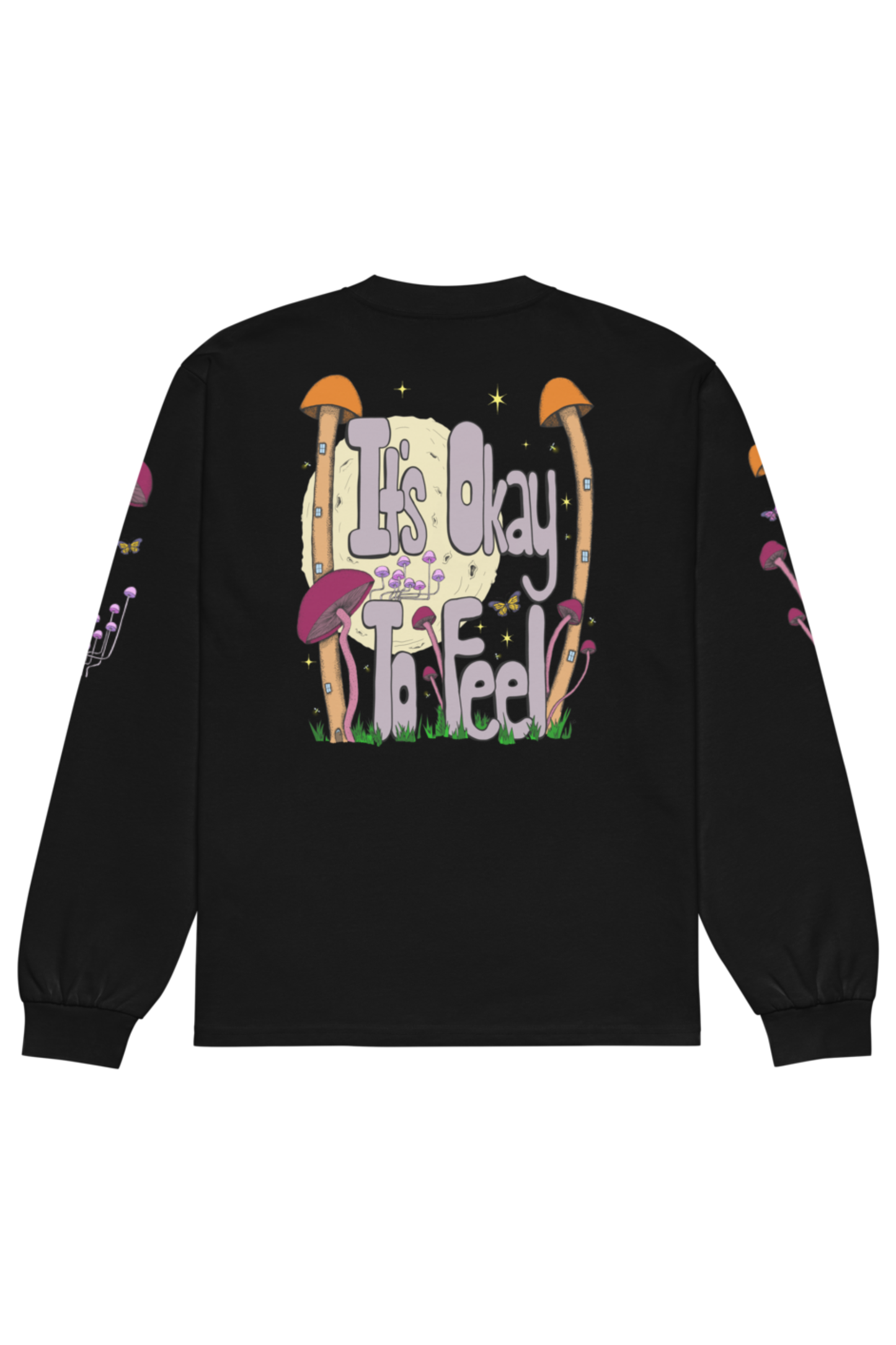 Mushroom To Grow Oversized Long Sleeve