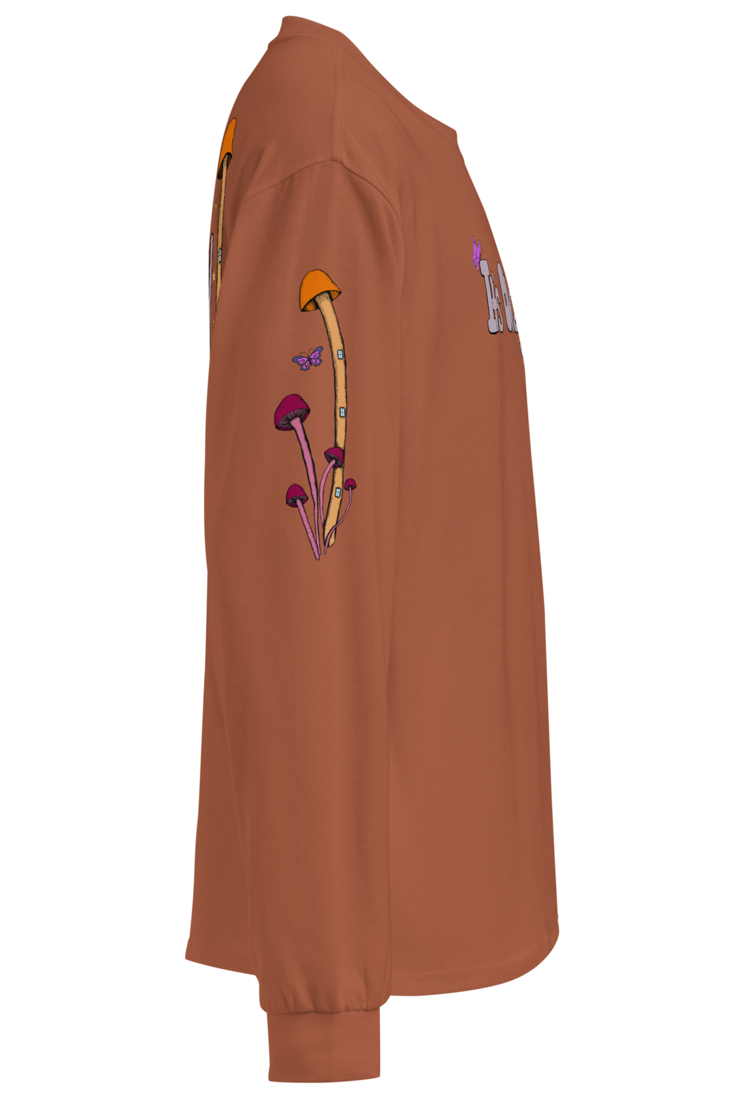 Mushroom To Grow Oversized Long Sleeve