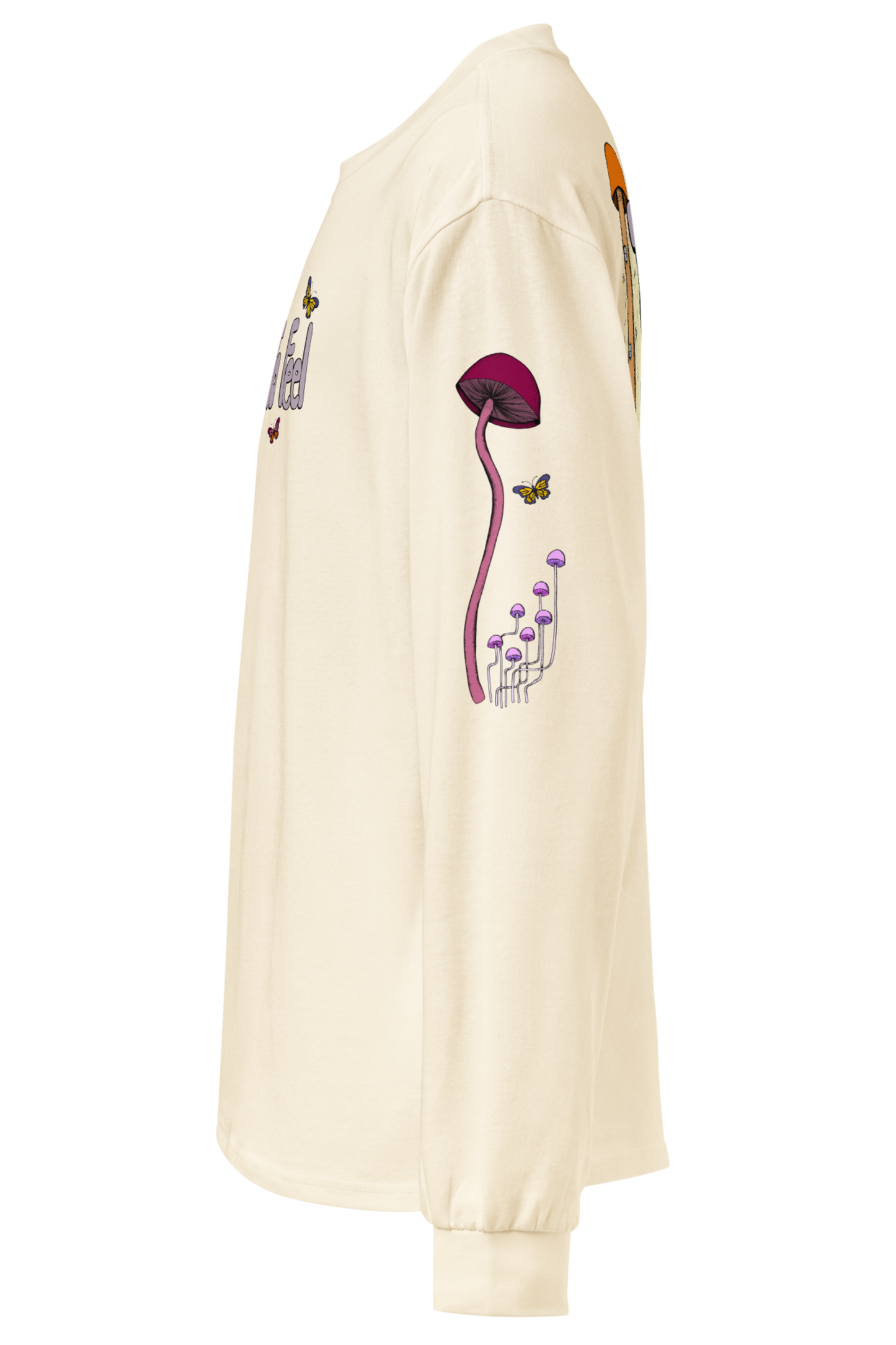 Mushroom To Grow Oversized Long Sleeve