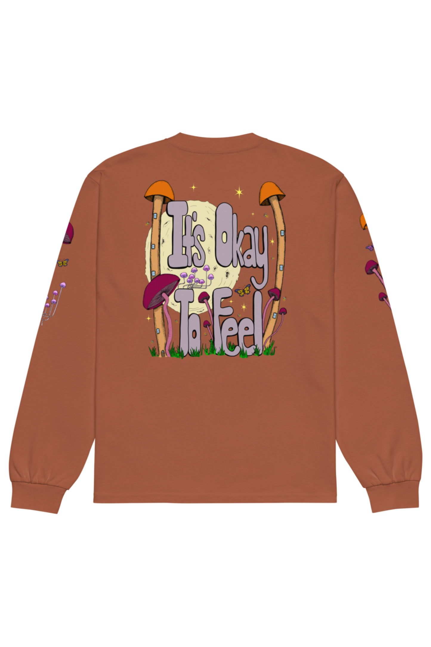 Mushroom To Grow Oversized Long Sleeve