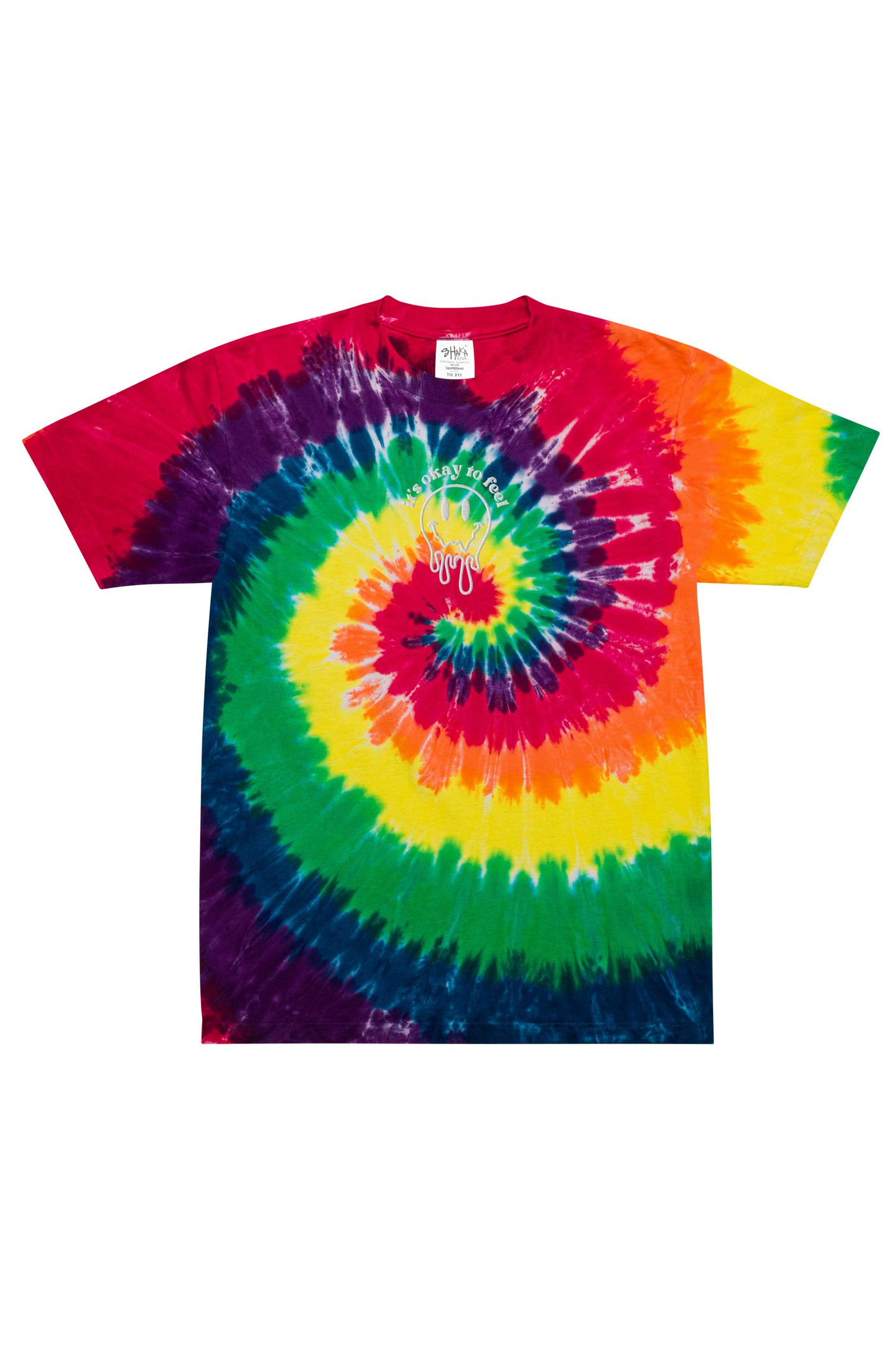 Drippy Smiles Tie Dye Festival Tee