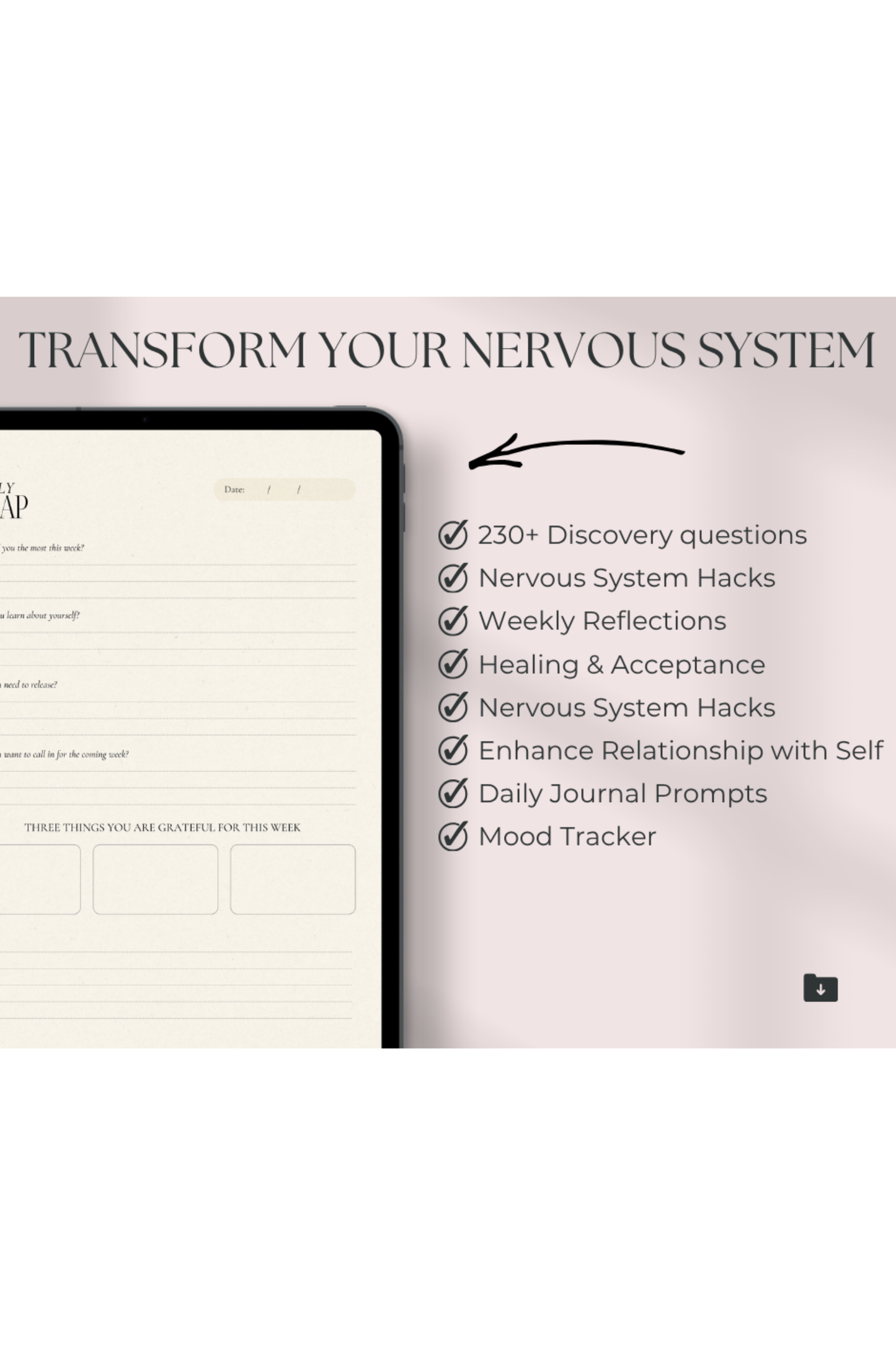 Emotional Reset Journal: 30 Day Prompts, Breathwork