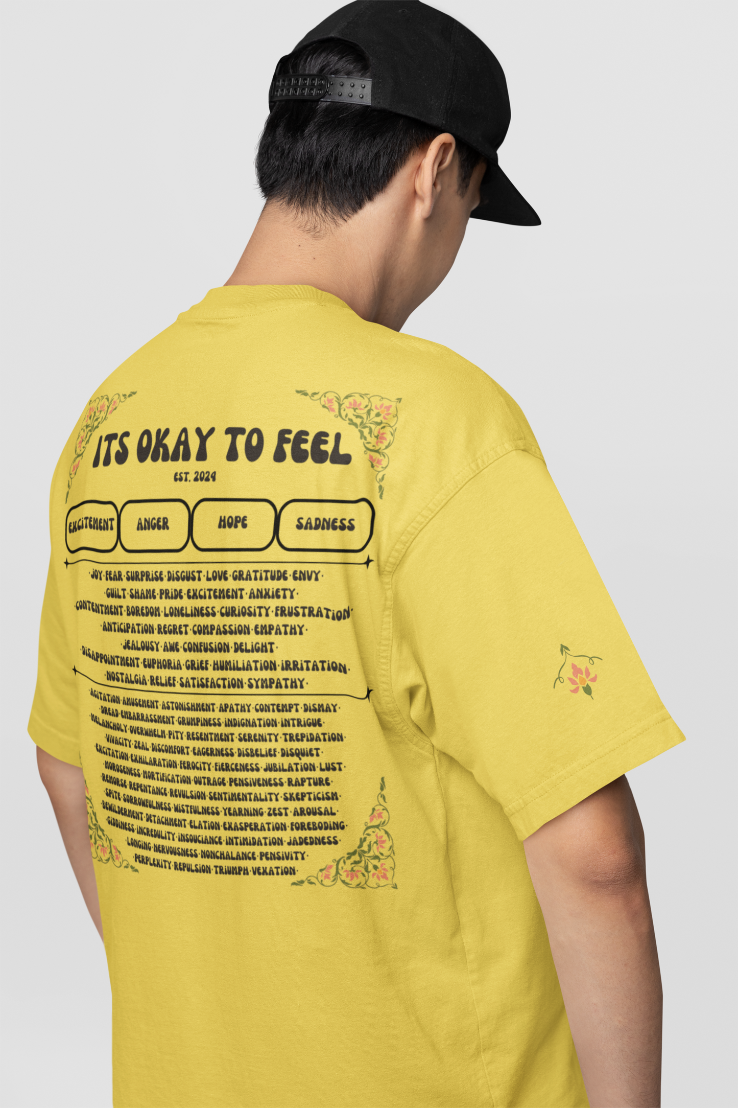 it's okay to feel™ Embroidered Festival Tee