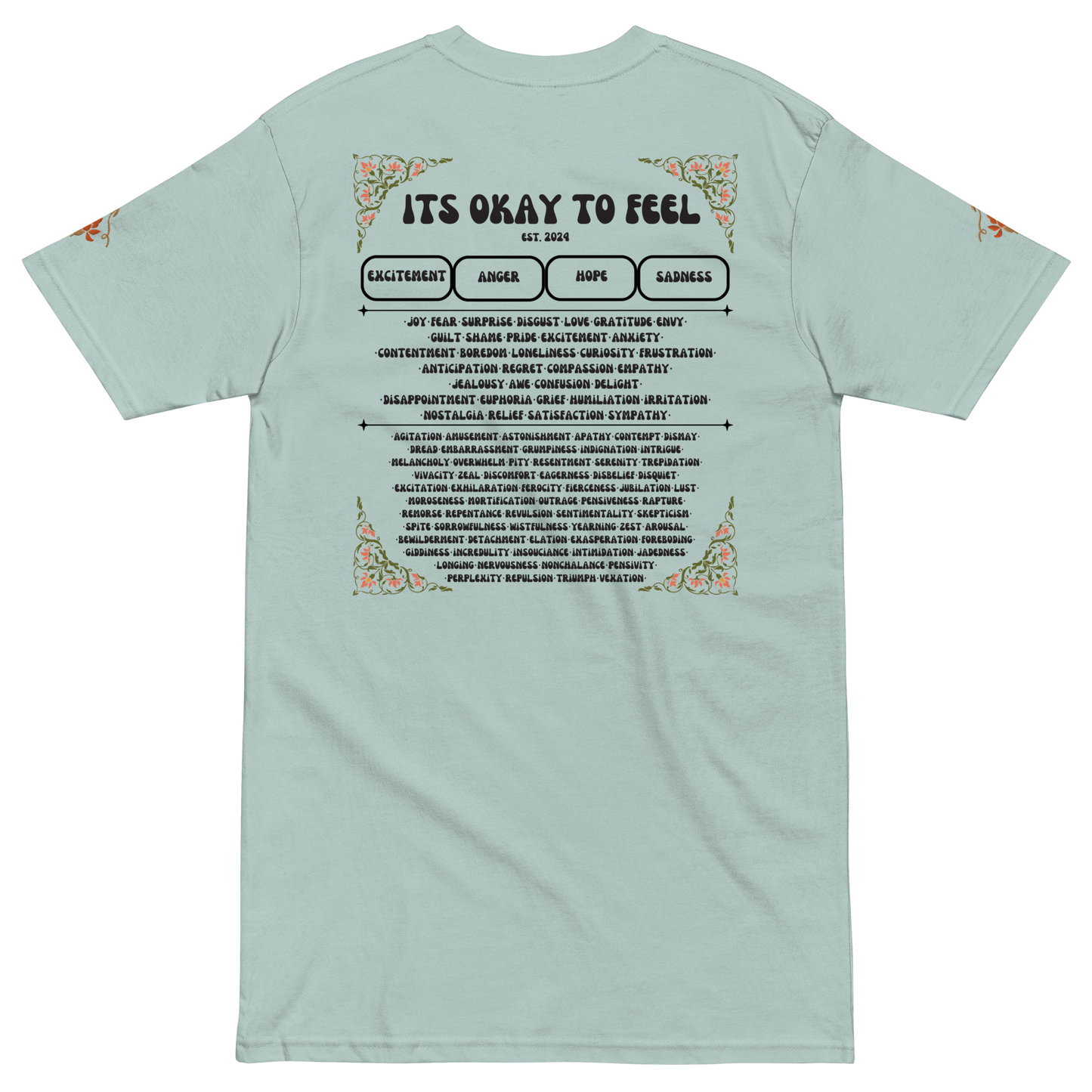 it's okay to feel™ Embroidered Festival Tee